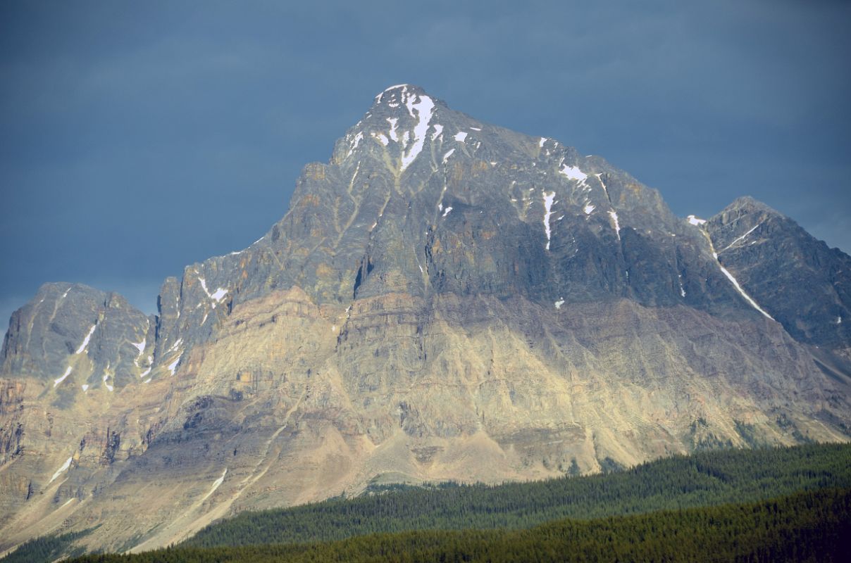 30 Mount Fitzwilliam From Highway 16 Between Mount Robson And Jasper